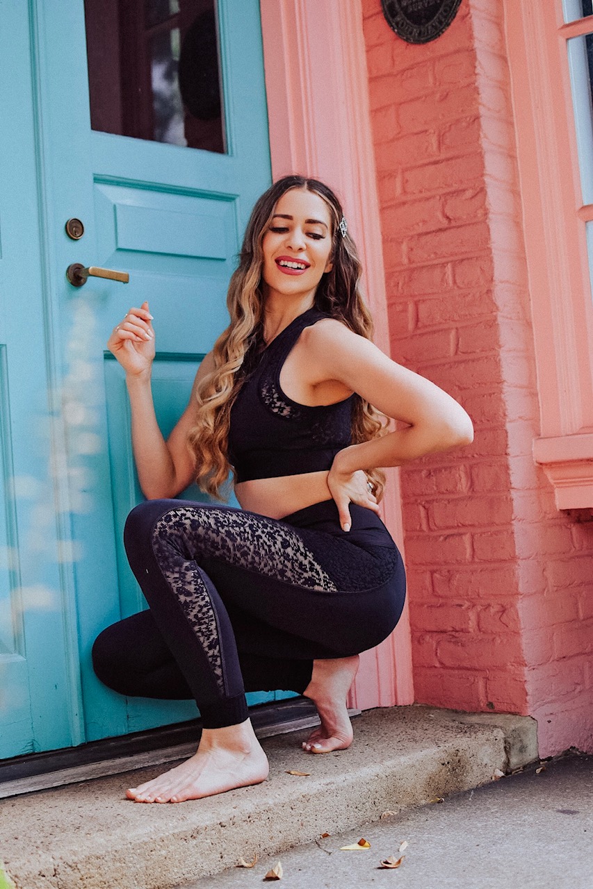 activewear brands you should be wearing, Activewear that bends with your body is showcased in this photo